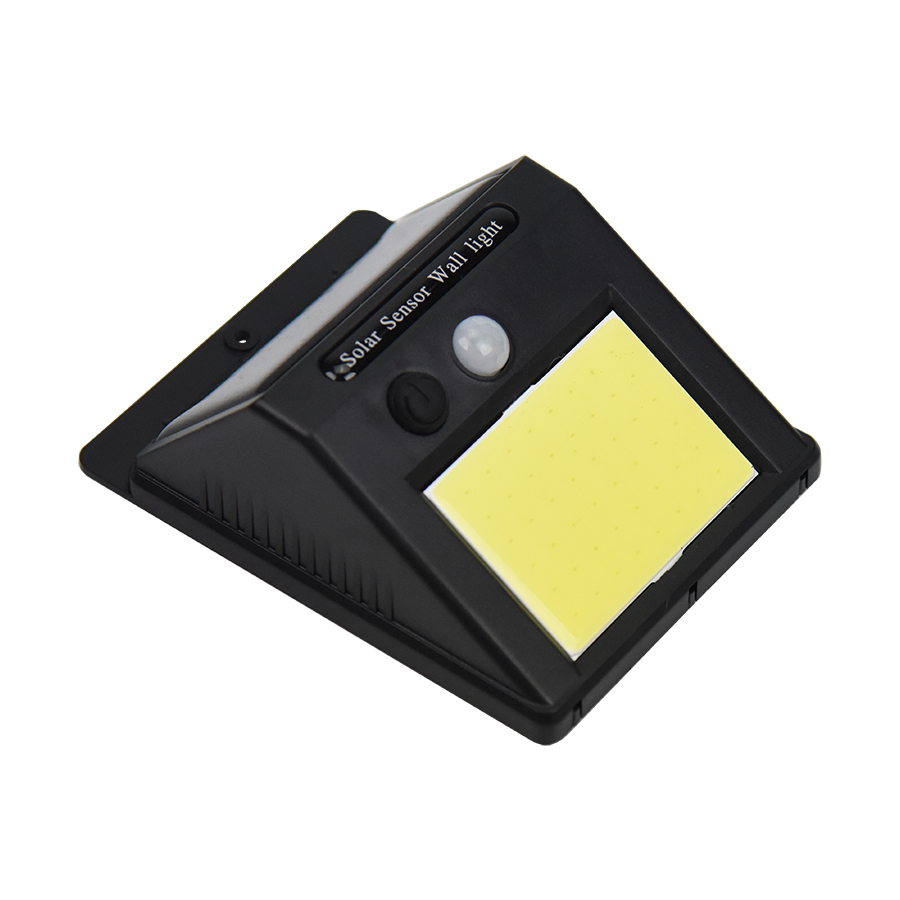 Solar powered deals cob wall light